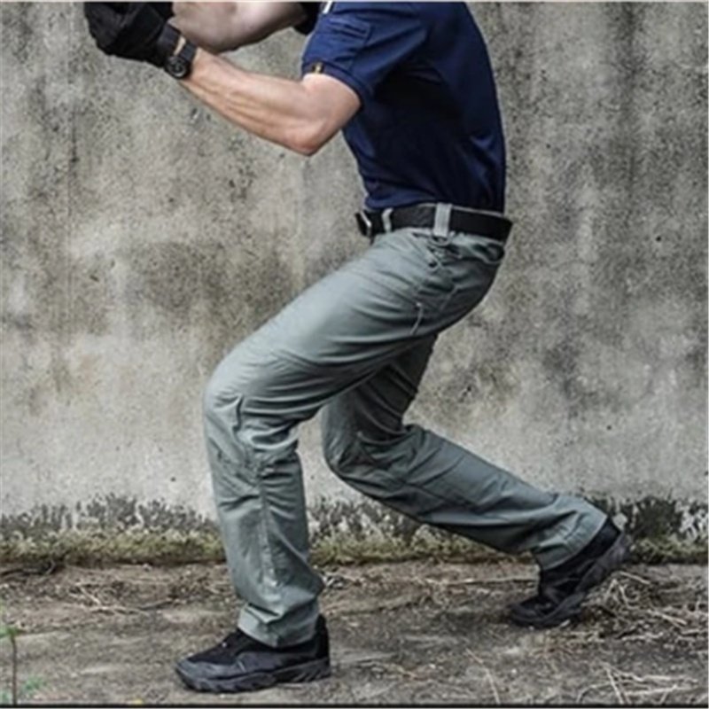 Overalls Men's Self-cultivation Wear-resistant Military Fan Training Pants - Image 3