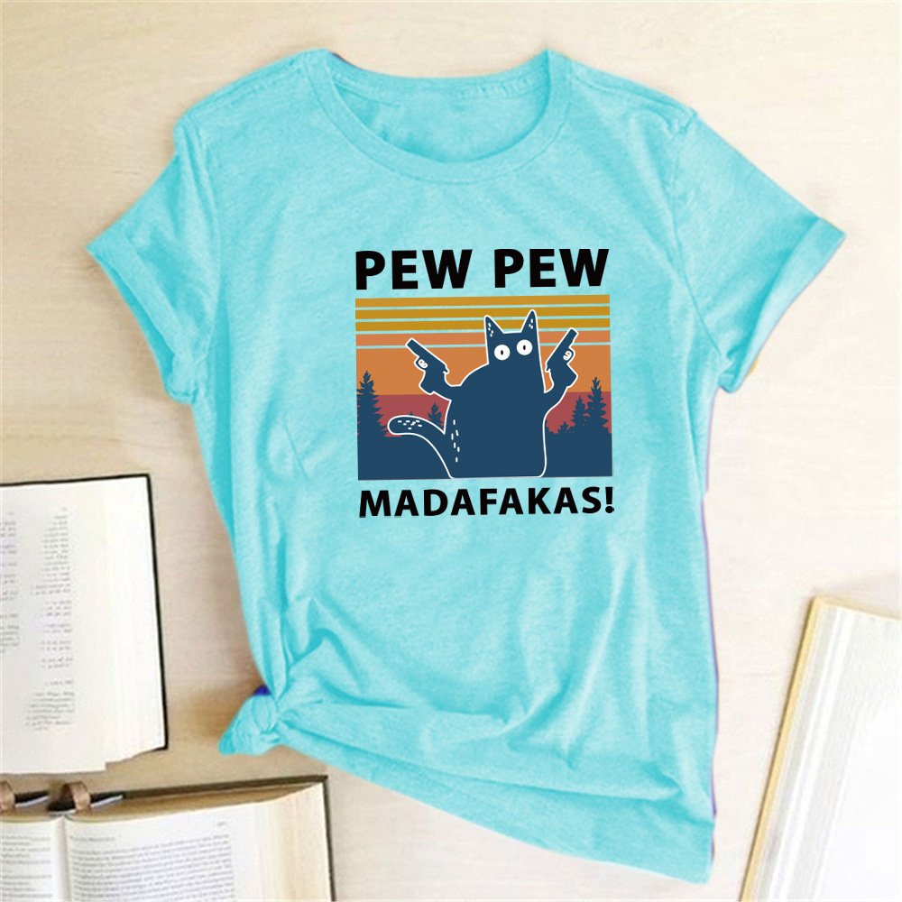 Pew Pew Madafakas T-Shirt - Image 9