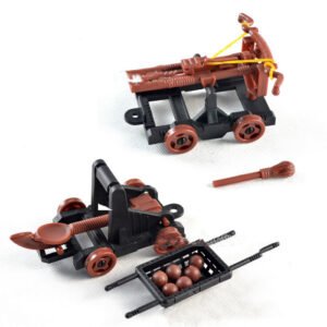 Children’S Diy Self Assembling Toys, Assembling Castle Model, Siege War Battlefield, Ancient Soldier’S Small Castle Suit