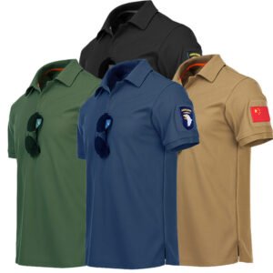 Special Forces T-shirt Men’s Army Fan T-shirt Short Sleeve Tactical Lapel Polo Shirt T-shirt