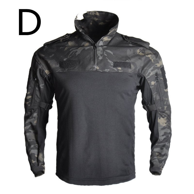 Training Suit Camouflage Frog Suit Camouflage Frog Suit Long-sleeved Frog Suit Top - Image 5