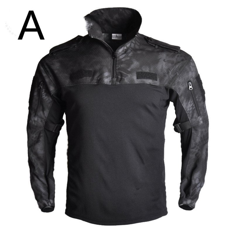 Training Suit Camouflage Frog Suit Camouflage Frog Suit Long-sleeved Frog Suit Top - Image 2