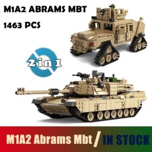 New 10000 tank toy Children’s wisdom to assemble children’s military building blocks 2 kinds of modeling