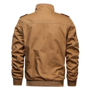 Loose outdoor casual military work jacket