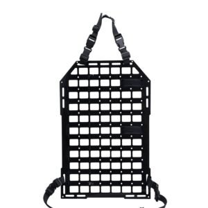 Tactical Rigid Car Seat Back MOLLE Platform