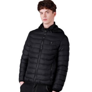 Heated Vest Smart Electric Heating Jacket Men Women Waistcoat Winter – Black1, S