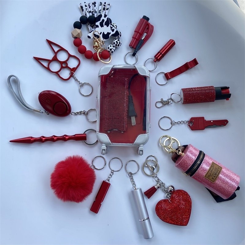 16 PCS Popular Self Defense Keychain Kit - Image 8