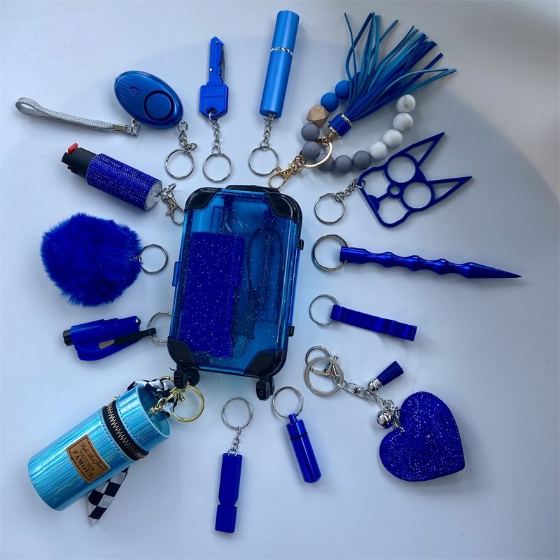 16 PCS Popular Self Defense Keychain Kit - Image 3