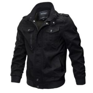 Plus Size Bomber Military Jacket Men Autumn Winter Outwear Casual Cotton Washed Coats Army Flight Tactical Jacket Male 5XL 6XL – 4, 5XL