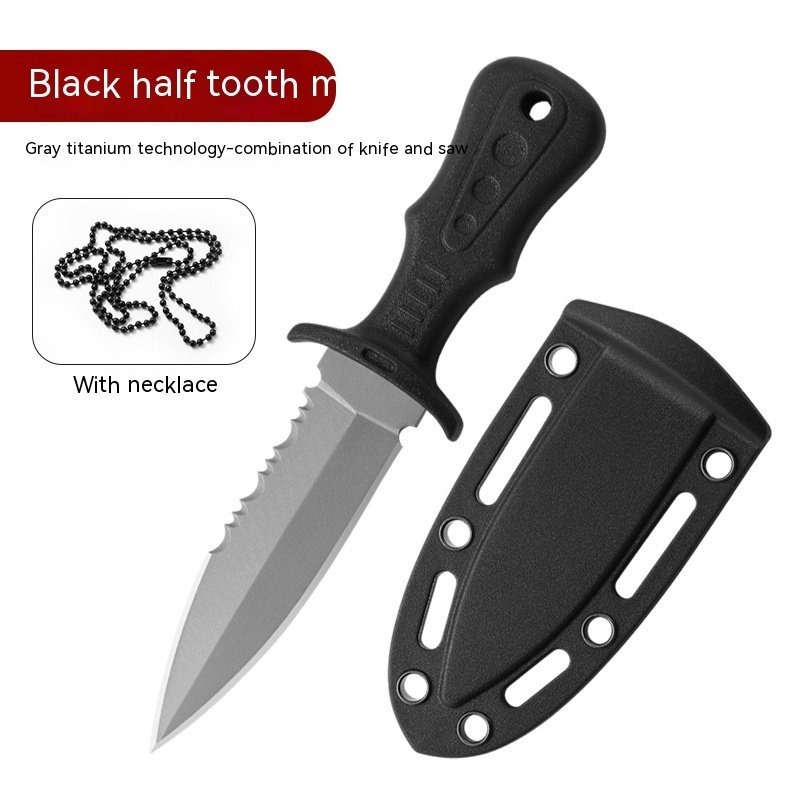 Outdoor Knife Straight Knife Camping Portable Fruit Knife - Image 9
