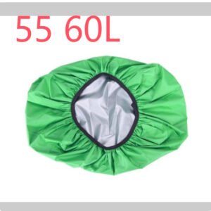 Waterproof Camo Backpack Cover – Light Green, 55 60L