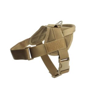 Tactical dog clothes combat vest training vest – Earthy, S