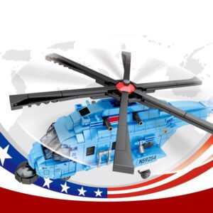 Building Block Aircraft Military Series Large Transport Assembly Toys – 9 Style