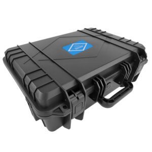Portable Portable Car Outdoor Plastic Waterproof Box – Black, Y35