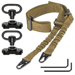 Tactical Gun Straps Double Point Strap Qd Strap Retaining Ring Multifunctional