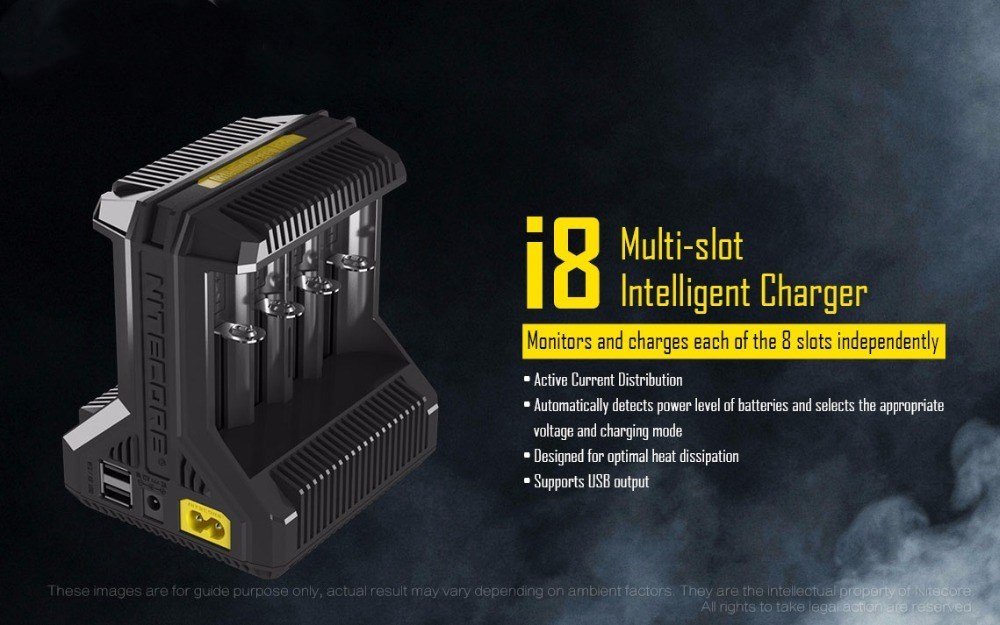 Knightcol I8 fast lithium battery charger - Image 2