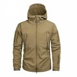 Waterproof jacket – Brown, S