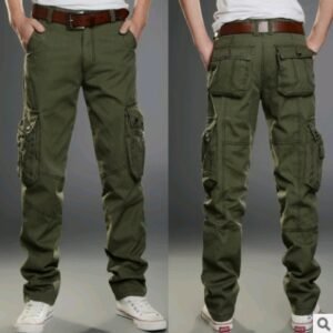 Men’s multi-pocket overalls military pants casual trousers sports outdoor men’s clothing