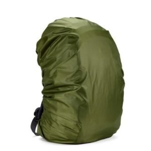Waterproof Camo Backpack Cover – Army Green, 80L