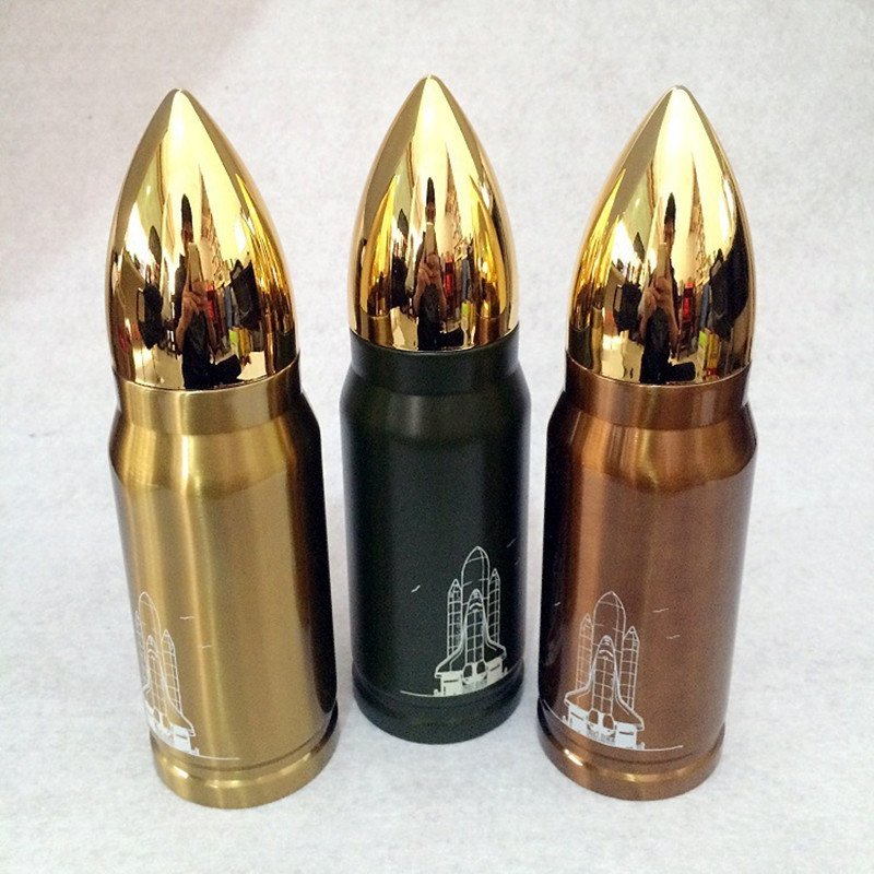 350ML Bullet Stainless Steel Vacuum Cup Thermos - Image 3