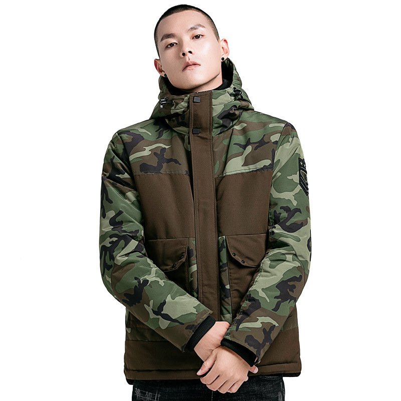 Military camouflage cotton men's cotton jacket - Image 2