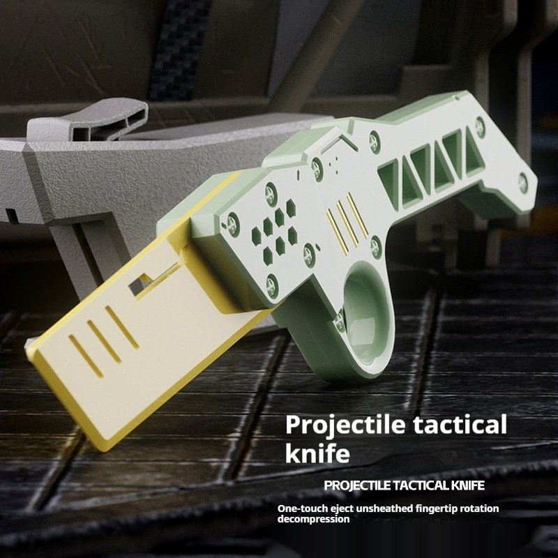 Rotating Tactical Knife Toy Fingertip Rotating Decompression Toy - Image 3