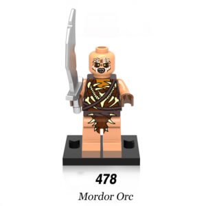 Roman Knights Legion Military Soldier Minifigure Assembled Building Block Toys – Half Orc