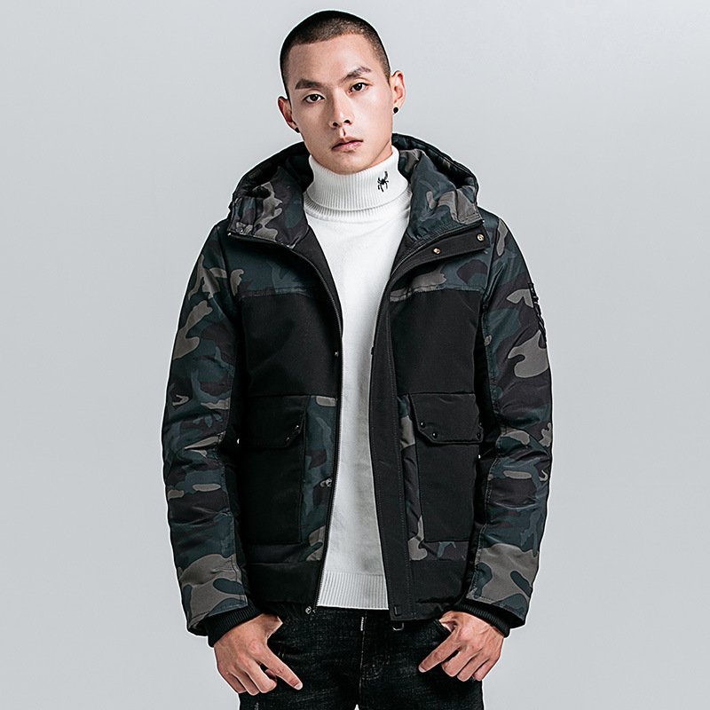 Military camouflage cotton men's cotton jacket - Image 5