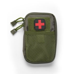 Portable Military First Aid Kit Empty Bag – Army Green