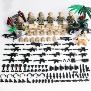 Small Particles Of Military Minifigures Assembled Children’s Toys – Coolsmith K106 bag, 1PC