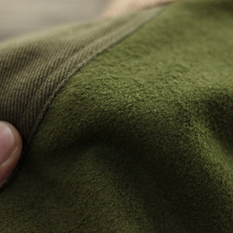 Corduroy Retro Military Style Multi-pocket Tooling Jacket - Image 5