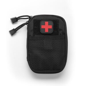 Portable Military First Aid Kit Empty Bag – Black