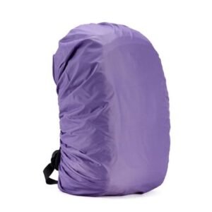 Waterproof Camo Backpack Cover – Purple, 80L