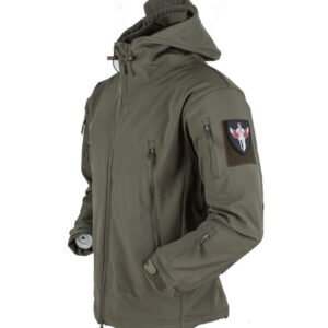 Windproof and waterproof jacket – Green, 3XL