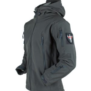 Windproof and waterproof jacket – Grey, M