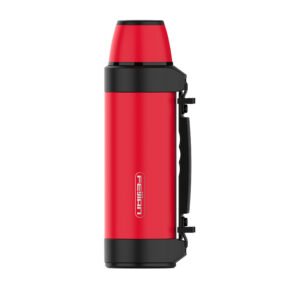 Portable Military Travel Teapot, Large Coffee Cup, Kettle – Red, 1200ML
