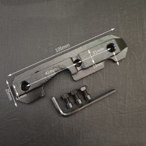 Soft Bullet Toy AK Side Base – Short dovetail base