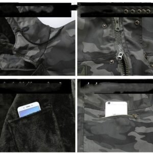 Thickened & Camouflage Army Cotton-padded Coat