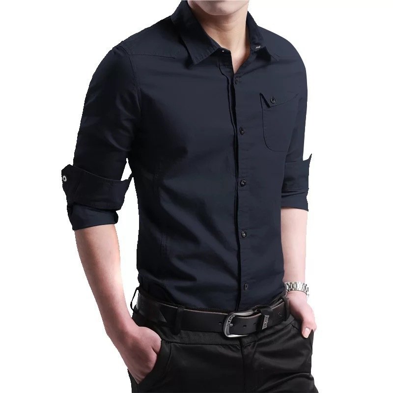 Casual Military Fit fit Multi-Pocket Shirt - Image 3