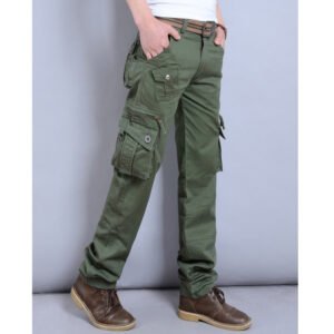Spring And Summer Thin Military Uniform Youth Fashion Straight – Green, 36
