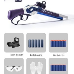 Shell Throwing Laifu Spray Soft Bullet Gun Model Toy – Short Style Four Point Change