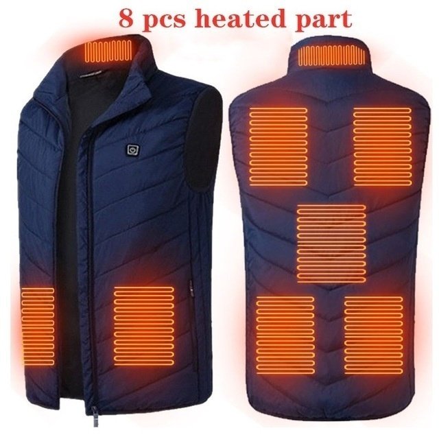 Heated Vest Washable Usb Charging Electric Winter Clothes - Image 5