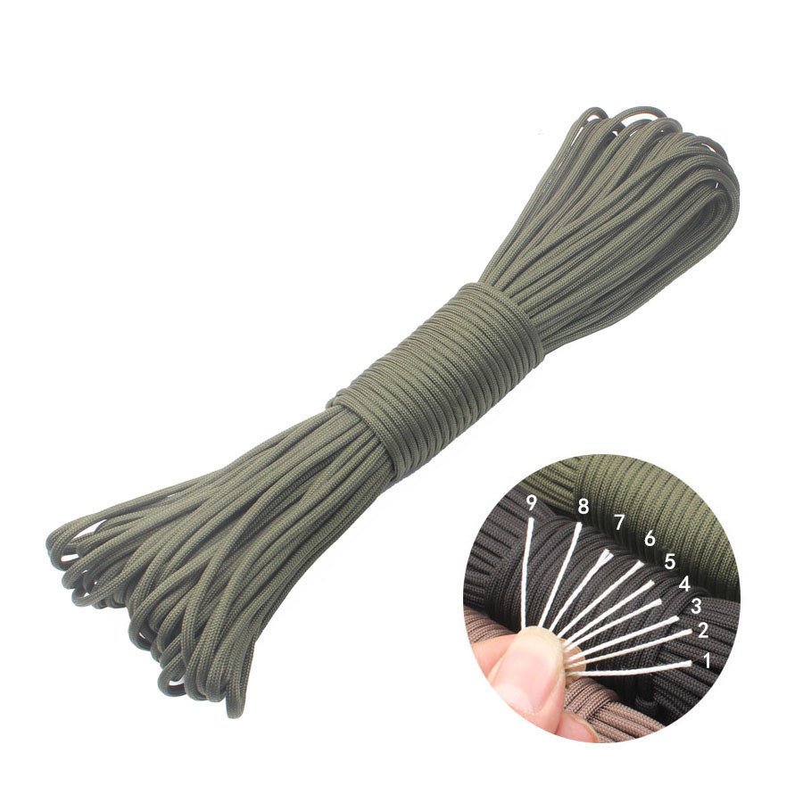 Military-standard multifunctional 9-core outdoor umbrella rope - Image 3