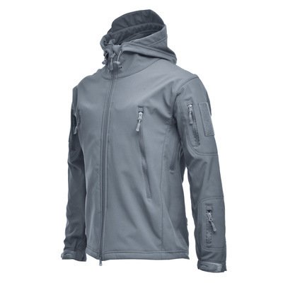 Men's Jacket Overalls Waterproof Fleece Camouflage Soft Shell Clothing Tactical Outdoor Keep Warm - Image 8