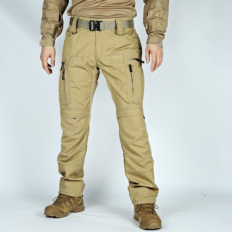 P40 Tactical Knee Pads Men Trousers Outdoor Training Military Fans Wear-resistant Breathable Multi-pocket - Image 7