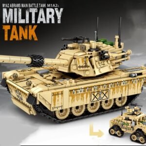 Tank Military Building Blocks WWII Eating Chicken Children Assembling Building Blocks