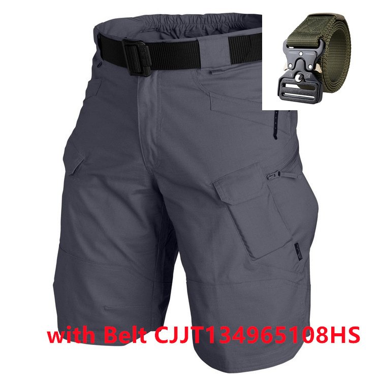 City Tactical Casual Shorts Workwear Plaid Fabric Waterproof Free Shipping - Image 4