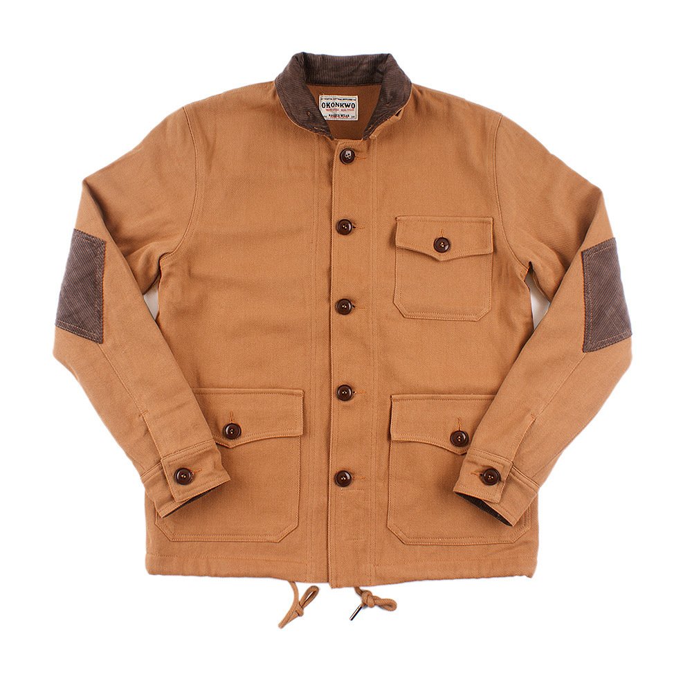 Corduroy Retro Military Style Multi-pocket Tooling Jacket - Image 4
