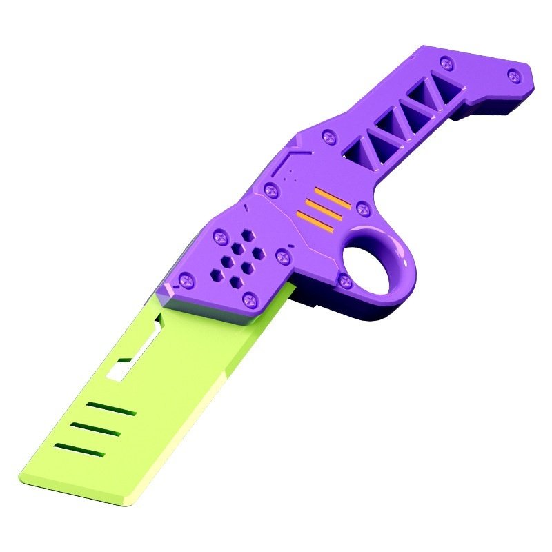 Rotating Tactical Knife Toy Fingertip Rotating Decompression Toy - Image 5