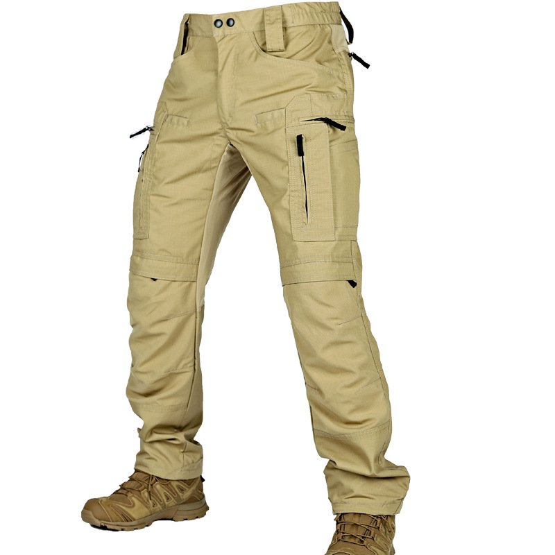 P40 Tactical Knee Pads Men Trousers Outdoor Training Military Fans Wear-resistant Breathable Multi-pocket - Image 5